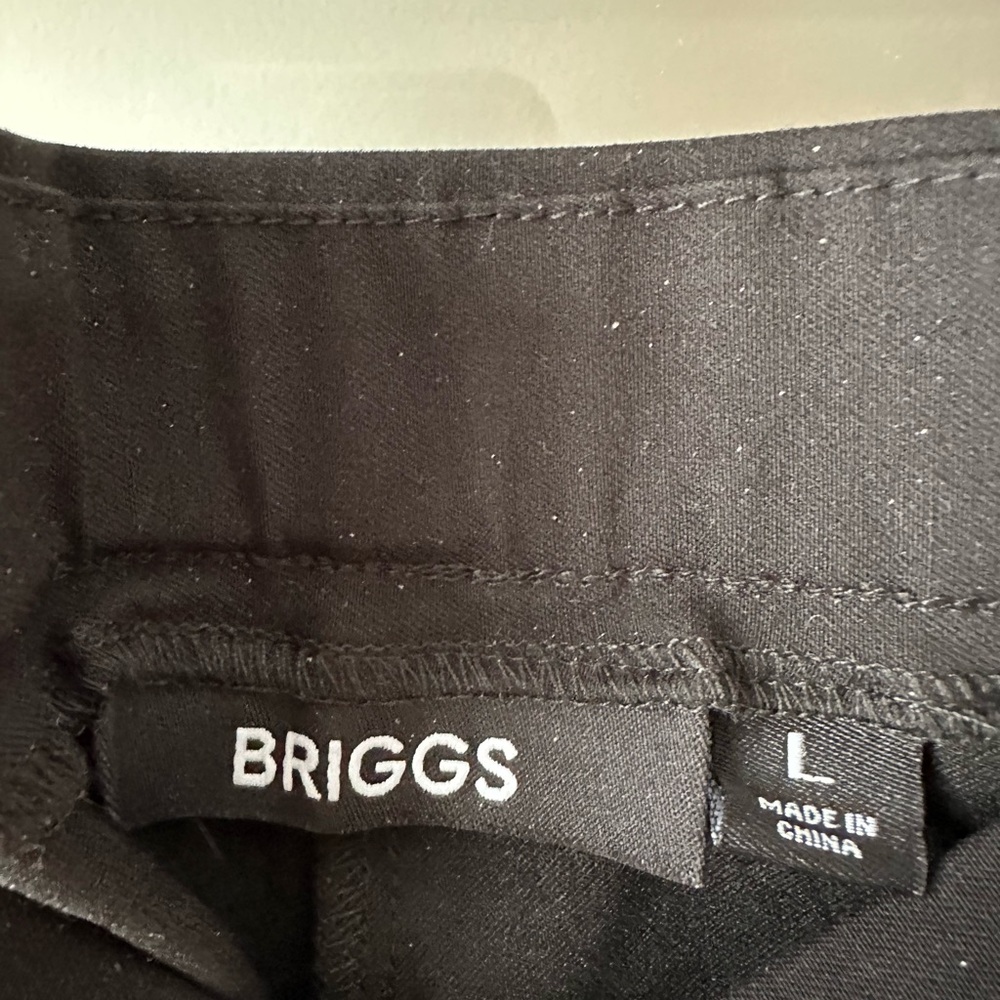 Briggs New York Women’s  Elegant Black Dress Pants - Picture 2 of 5